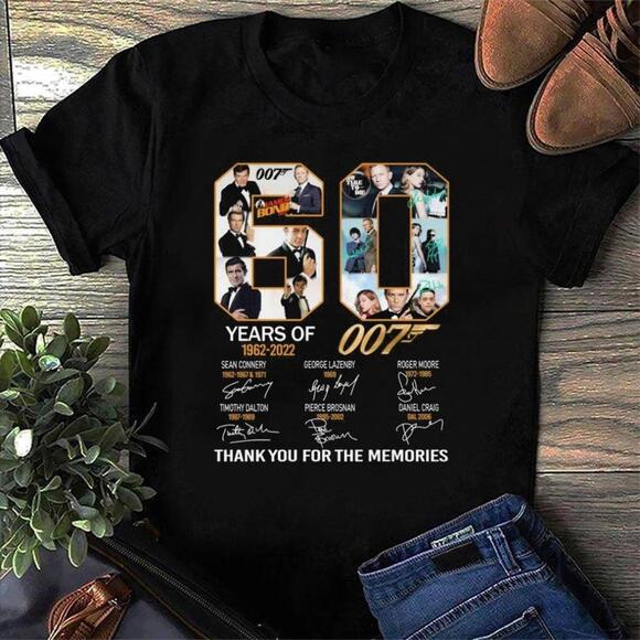Other - 60 Years Of The James Bond 007 Shirt
